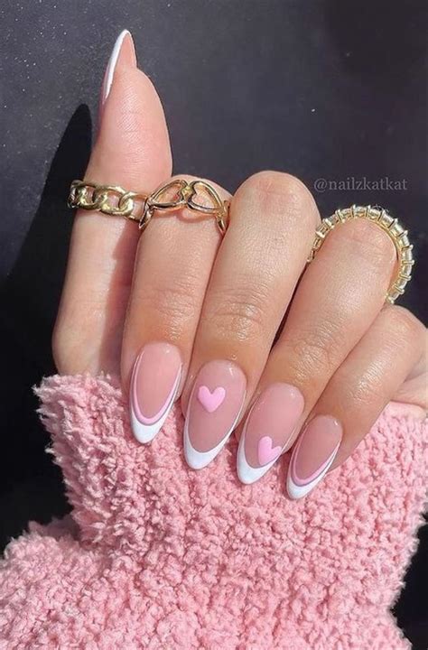 fake nails for valentines day